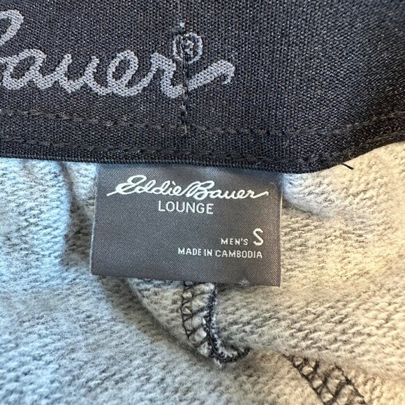 Eddie Bauer Mens Gray Pull On Elastic Waist Lounge Pants Size S - Picture 6 of 9